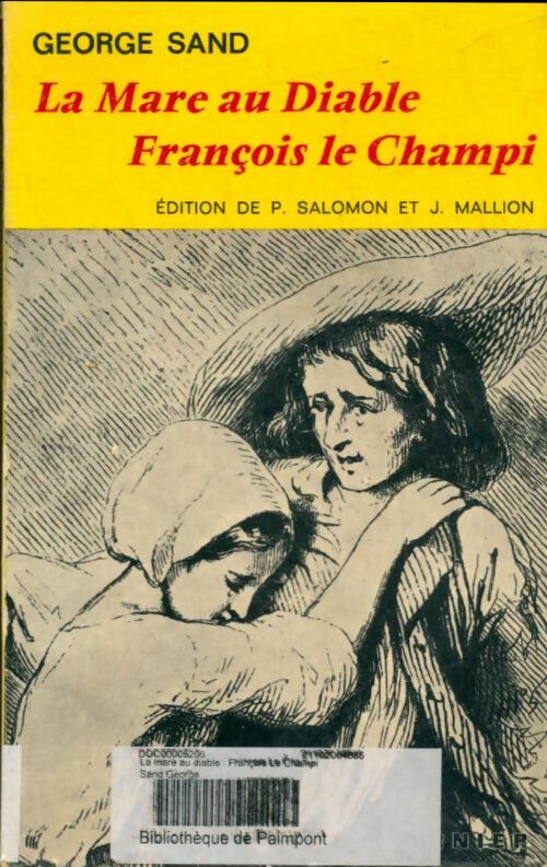 Livrenpoche : La mare au diable - George Sand - Livre