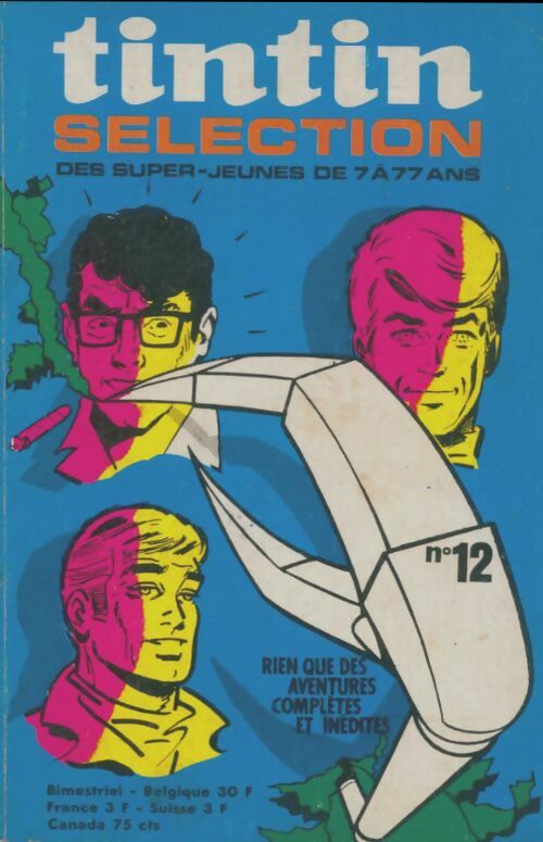 Livrenpoche : Tintin sélection n°12 - Collectif - Livre