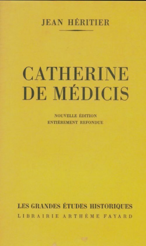 Livrenpoche : Catherine de Médicis - Jean Héritier - Livre