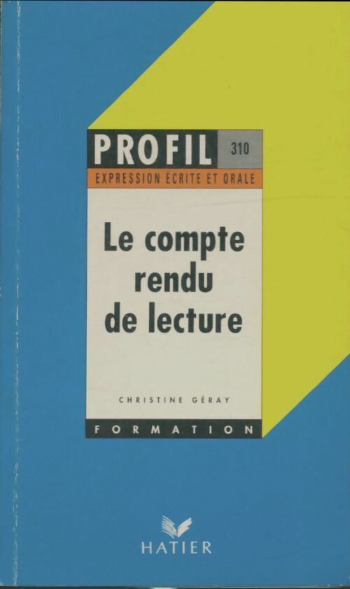 Livrenpoche : Le compte rendu de lecture - Christine Géray - Livre