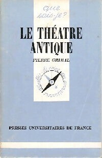 Livrenpoche : Le théâtre antique - Pierre Grimal - Livre