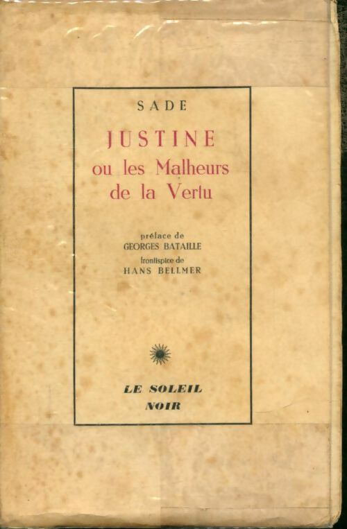 Livrenpoche : Justine ou les malheurs de la vertu - D.A.F. Marquis De Sade - Livre