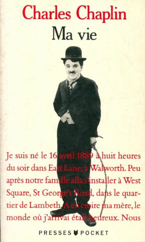 Livrenpoche : Ma vie - Charlie Chaplin - Livre