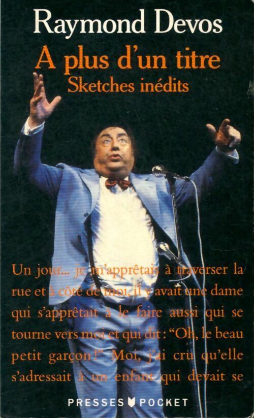Livrenpoche : A plus d'un titre - Raymond Devos - Livre