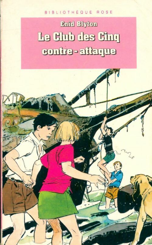 Livrenpoche : Le club des cinq contre-attaque - Enid Blyton - Livre