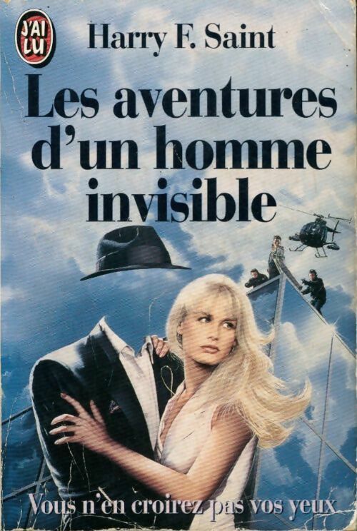 Livrenpoche : Mémoires d'un homme invisible - Harry F. Saint - Livre