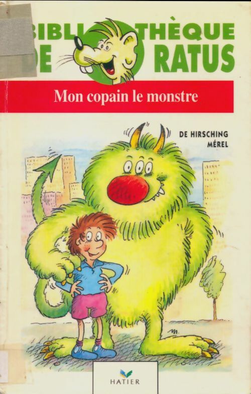 Livrenpoche : Mon copain le monstre - Mérel - Livre