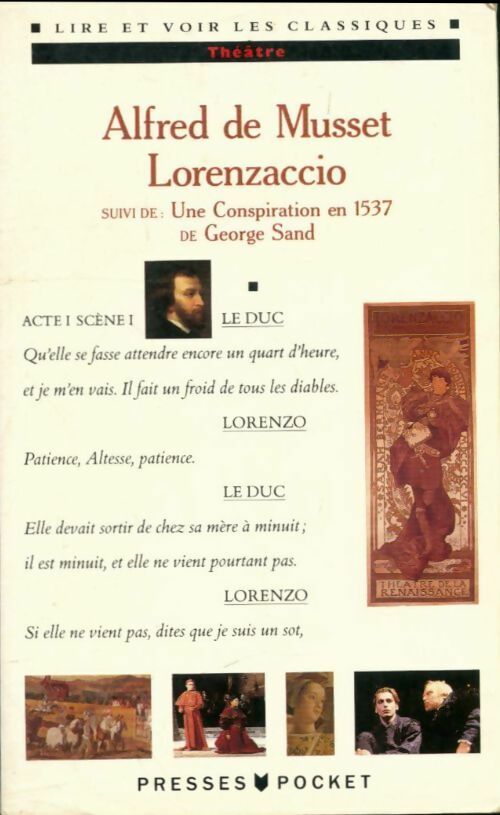 Livrenpoche : Lorenzaccio - Alfred De Musset - Livre