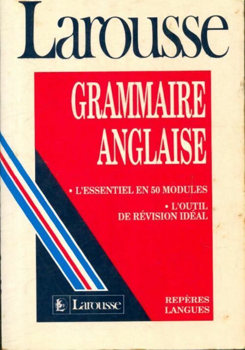 Livrenpoche : Grammaire anglaise - Larousse, Jones ; Chartier - Livre