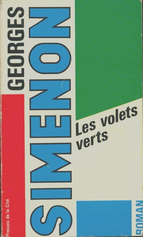 Les volets verts - Georges Simenon - Livre