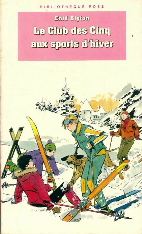 Livrenpoche : Le Club des Cinq aux sports d'hiver - Collectif, Enid Blyton - Livre