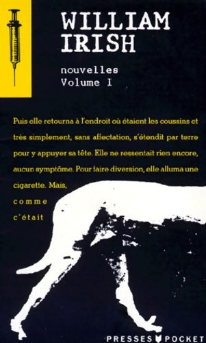 Livrenpoche : Nouvelles. Tome I - William Irish - Livre