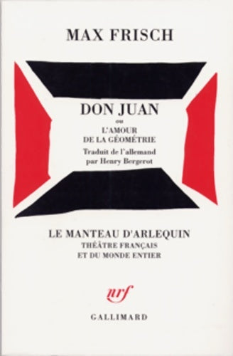 Livrenpoche : Don Juan ou l'amour de la géométrie - Max Frisch - Livre