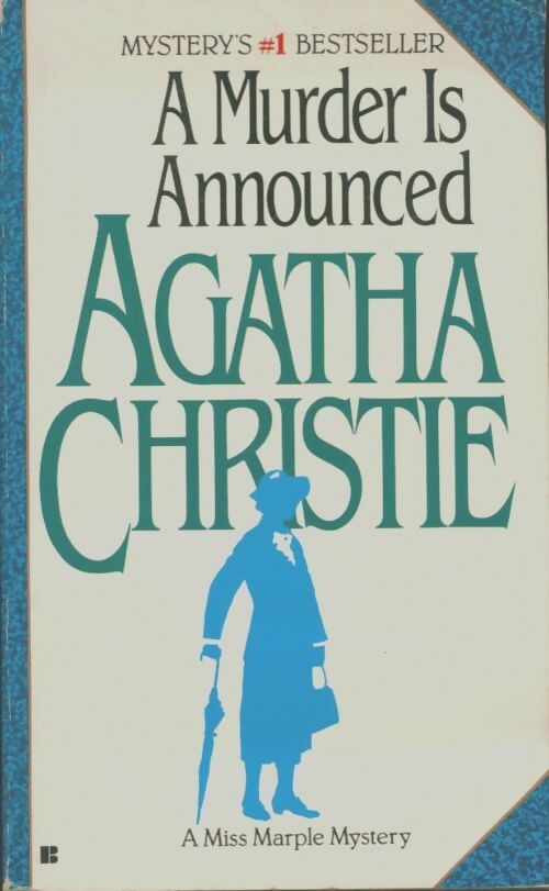 Livrenpoche : A murder is announced - Agatha Christie - Livre