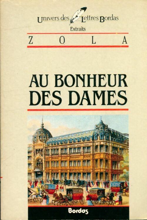Livrenpoche : Zola/ulb bonheur dames - Anne-Marie Marel - Livre