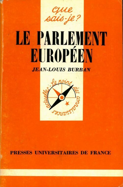 Livrenpoche : Le parlement européen - Jean-Louis Burban - Livre