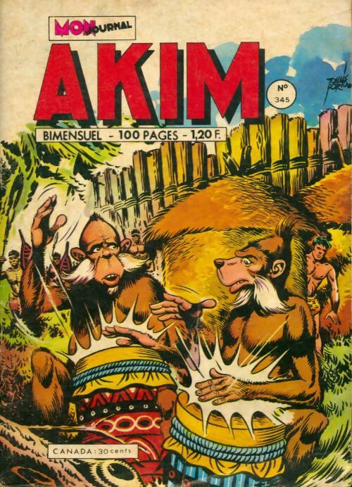 Livrenpoche : Akim n°345 - Collectif - Livre