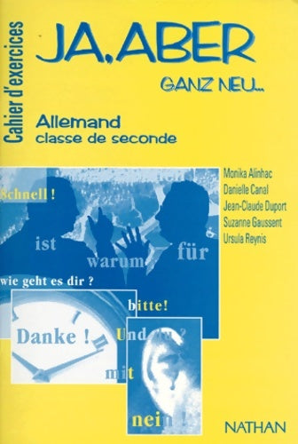 Livrenpoche : Ja aber ganz neu 2e. Cahier d'exercices - Gaussent - Livre