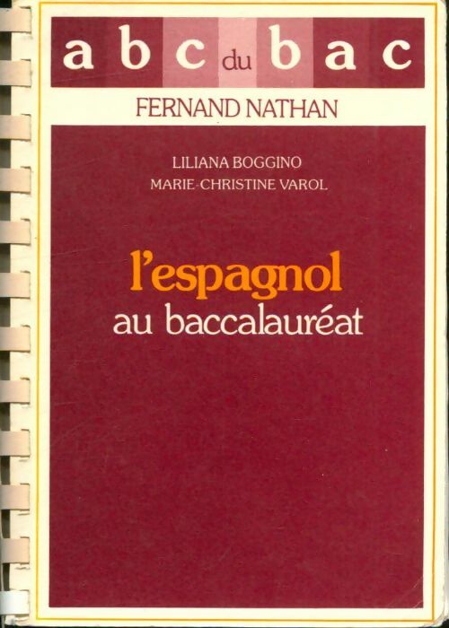 Livrenpoche : L'espagnol au baccalauréat - Boggino Levasseur - Livre