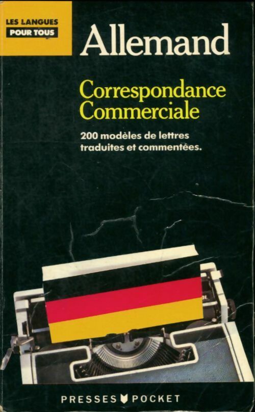 Livrenpoche : La correspondance commerciale en allemand - Inconnu - Livre