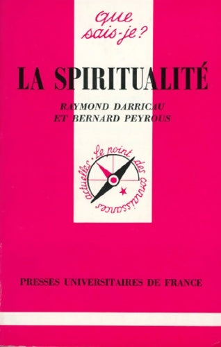 Livrenpoche : La spiritualité - Raymond Darricau, Bernard Peyrous - Livre