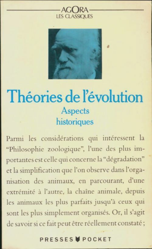Livrenpoche : Théories de l'évolution : Une anthologie - Collectif - Livre