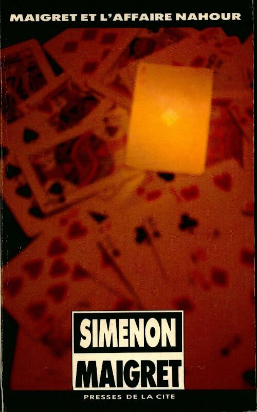 Livrenpoche : Maigret et l'affaire Nahour - Georges Simenon - Livre