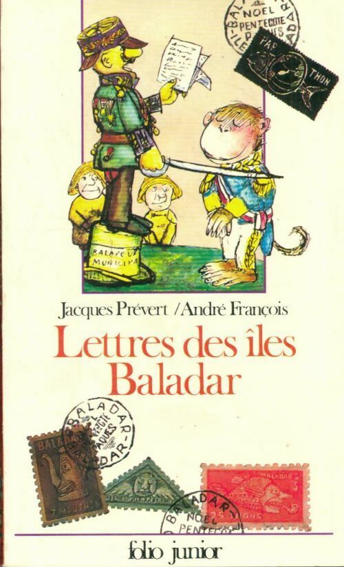Livrenpoche : Lettre des îles Baladar - Jacques Prévert - Livre