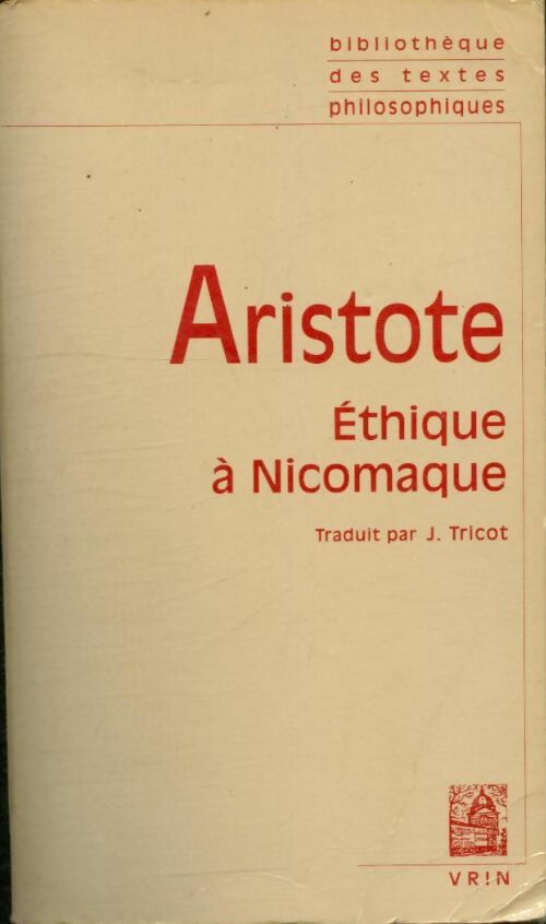 Livrenpoche : Ethique de Nicomaque - Aristote - Livre