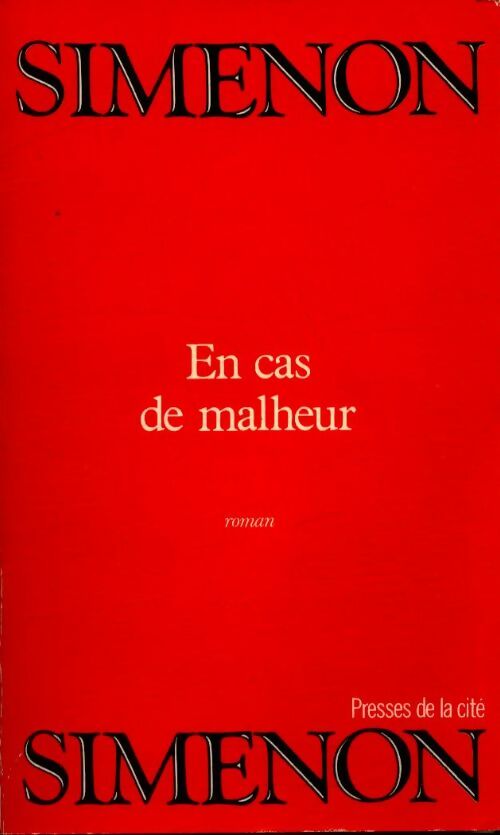 Livrenpoche : En cas de malheur - Georges Simenon - Livre