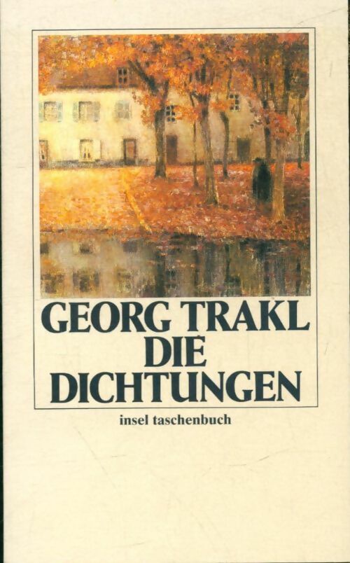 Livrenpoche : Die dichtungen - Georg Trakl - Livre