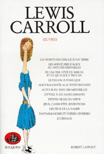 Livrenpoche : Oeuvres de lewis carroll Tome I - Francis Lacassin - Livre
