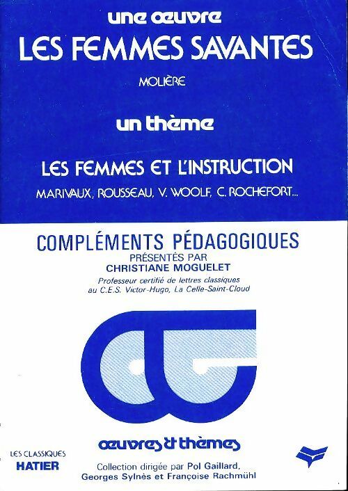 Livrenpoche : Les femmes savantes - Molière - Livre