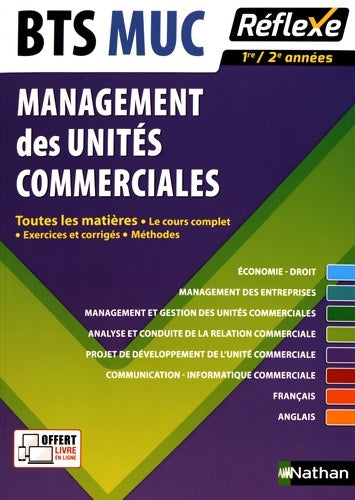 Livrenpoche : Toutes les matières - Management des Unités Commerciales BTS MUC - Yannick Artignan - Livre