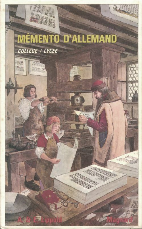 Livrenpoche : Mémento d'allemand - Lippold - Livre