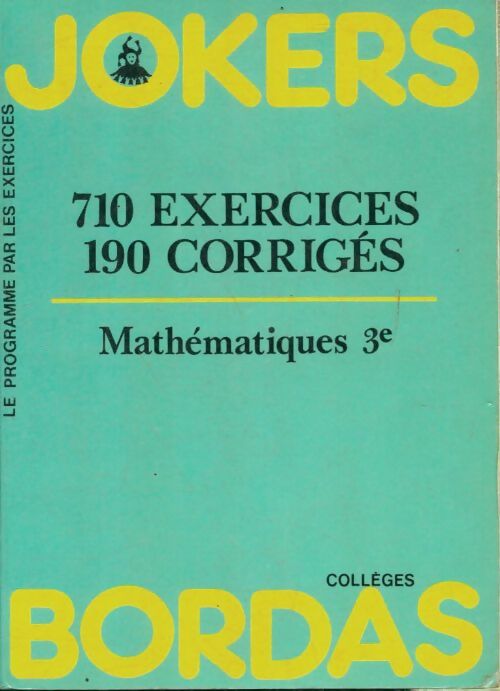 Livrenpoche : Mathématiques 3e - Yolande Bellecave - Livre