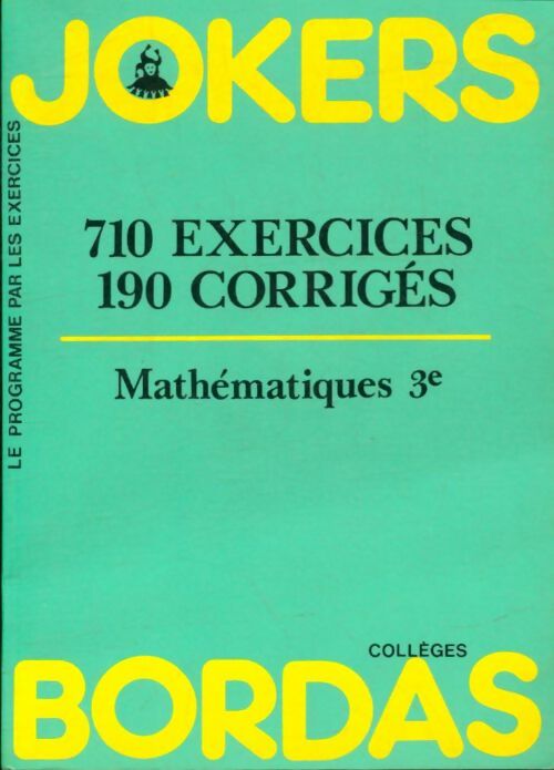 Livrenpoche : Mathématiques 3e - Yolande Bellecave - Livre