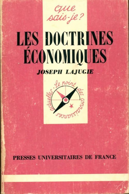 Livrenpoche : Les doctrines économiques - Lajugie - Livre