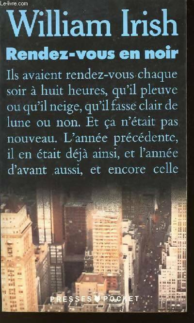Livrenpoche : Pocket noir - William Irish - Livre