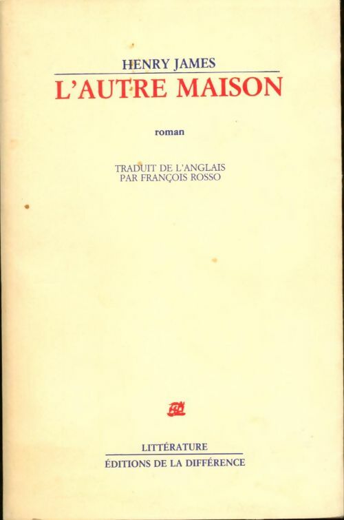 Livrenpoche : L'autre maison - Henry James - Livre