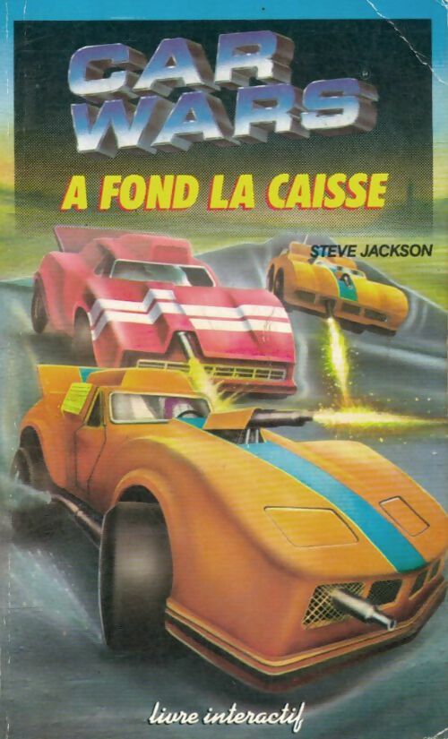 A fond la caisse (livre intéractif) - Steve Jackson - Livre