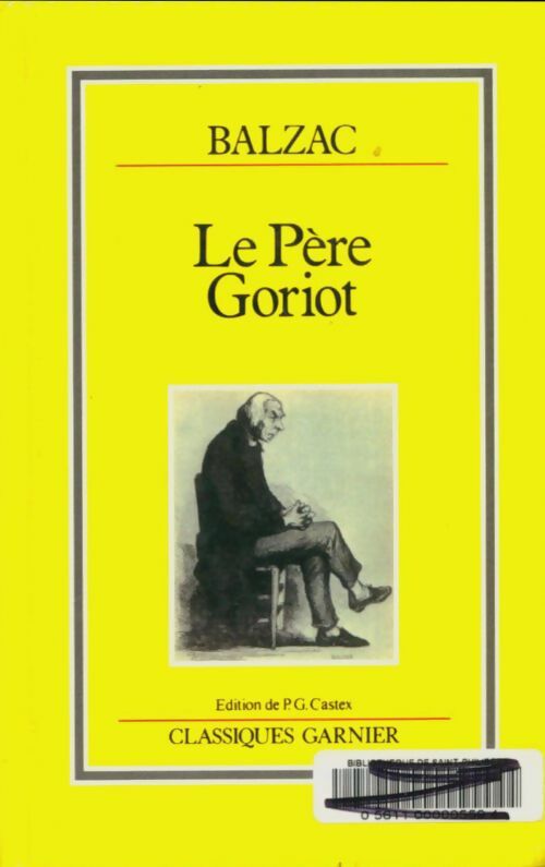 Livrenpoche : Le père Goriot - Honoré De Balzac - Livre