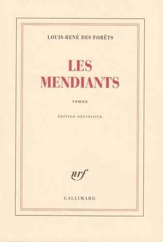 Livrenpoche : Les mendiants - Louis-René Des Forêts - Livre