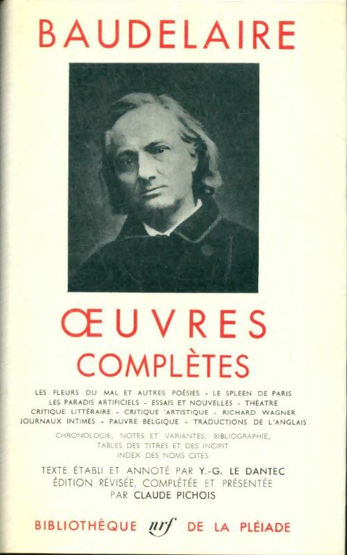 Livrenpoche : Baudelaire : Oeuvres complètes - Charles Baudelaire - Livre