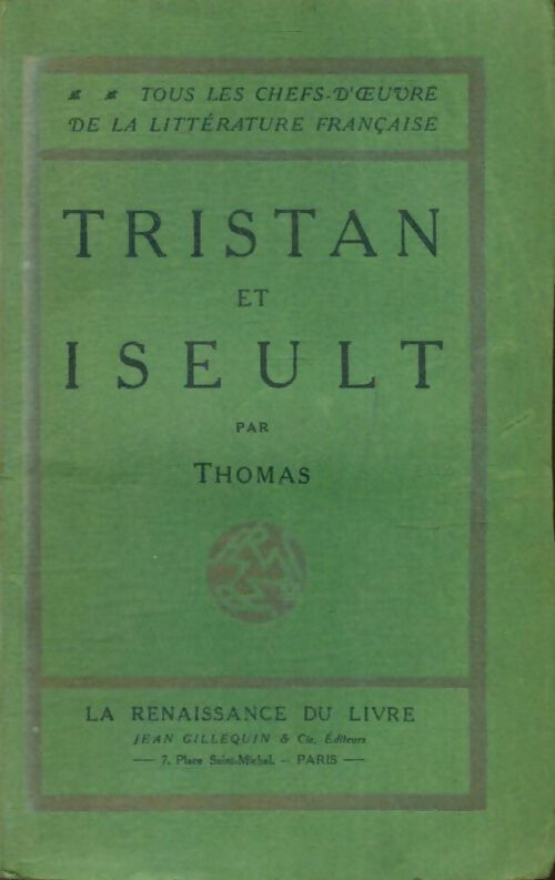 Livrenpoche : Tristan et iseult - Beroul Et Thomas D'angleterrre - Livre