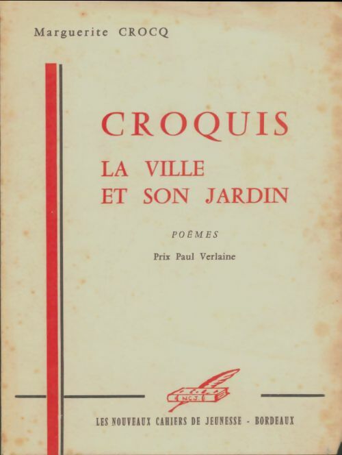 Livrenpoche : Croquis la ville et son jardin - Marguerite Crocq - Livre