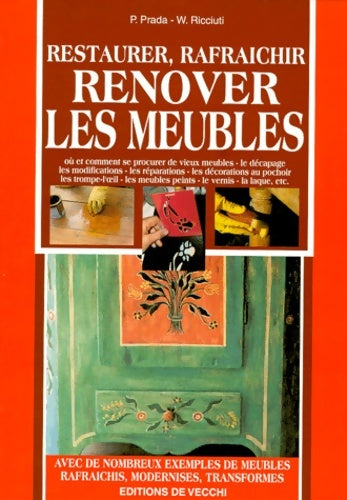 Livrenpoche : Restaurer rafraîchir rénover les meubles - Paolo Prada - Livre