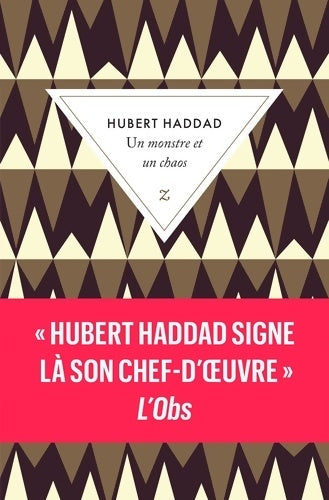 Livrenpoche : Un monstre et un chaos - Hubert Haddad - Livre