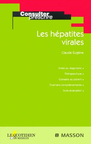 Livrenpoche : Consulter prescrire - Eugene Claude - Livre