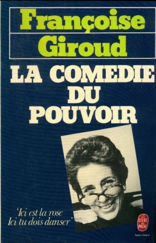 Livrenpoche : La comédie du pouvoir - Françoise Giroud - Livre